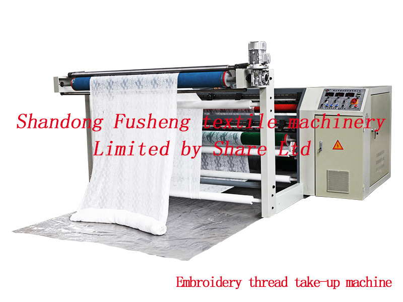 Embroidery thread take-up machine