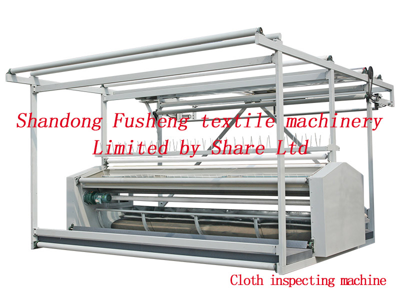 Cloth inspecting machine